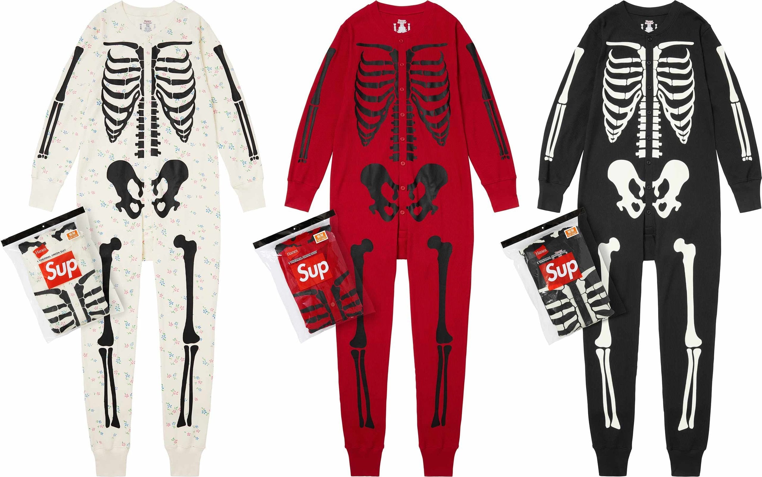 Supreme®/Hanes® Bones Thermal Union Suit (1 Pack)